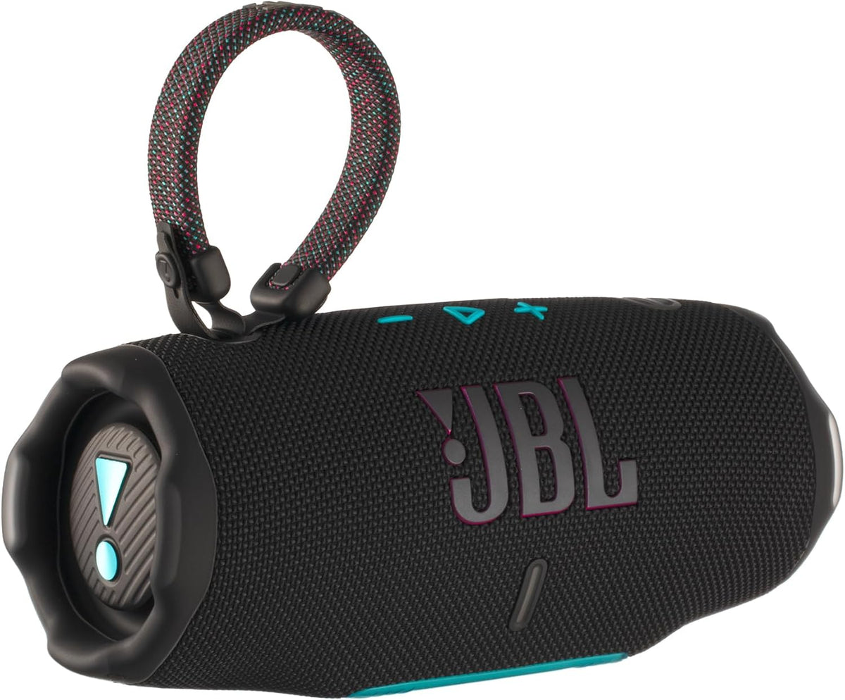 JBL Charge 6 Portable Bluetooth Speaker (Funky) | IP68 Waterproof, DustProof, and DropProof, Outdoor Wireless Audio |28Hrs Playtime + Travel Case Bundle