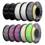 Creality PLA 3D Printer Filament, Multicolor, 12-Pack, 12KG Total
