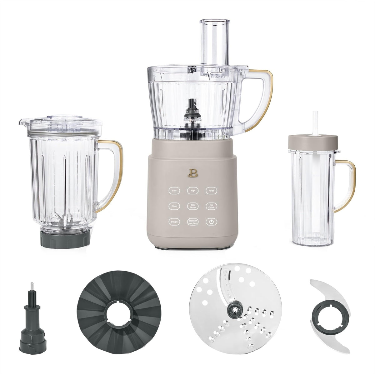 Blender and Food Processor Combo, Personal Smoothie Blender