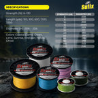 Sufix 832 Braid Line-600 Yards