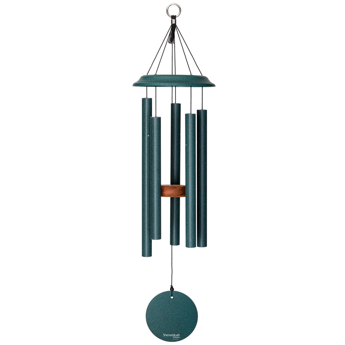 Shenandoah Melodies by Wind River – 29 inch Black Wind Chime for Patio, Backyard, Garden, and Outdoor décor (Aluminum Chime) Made in the USA