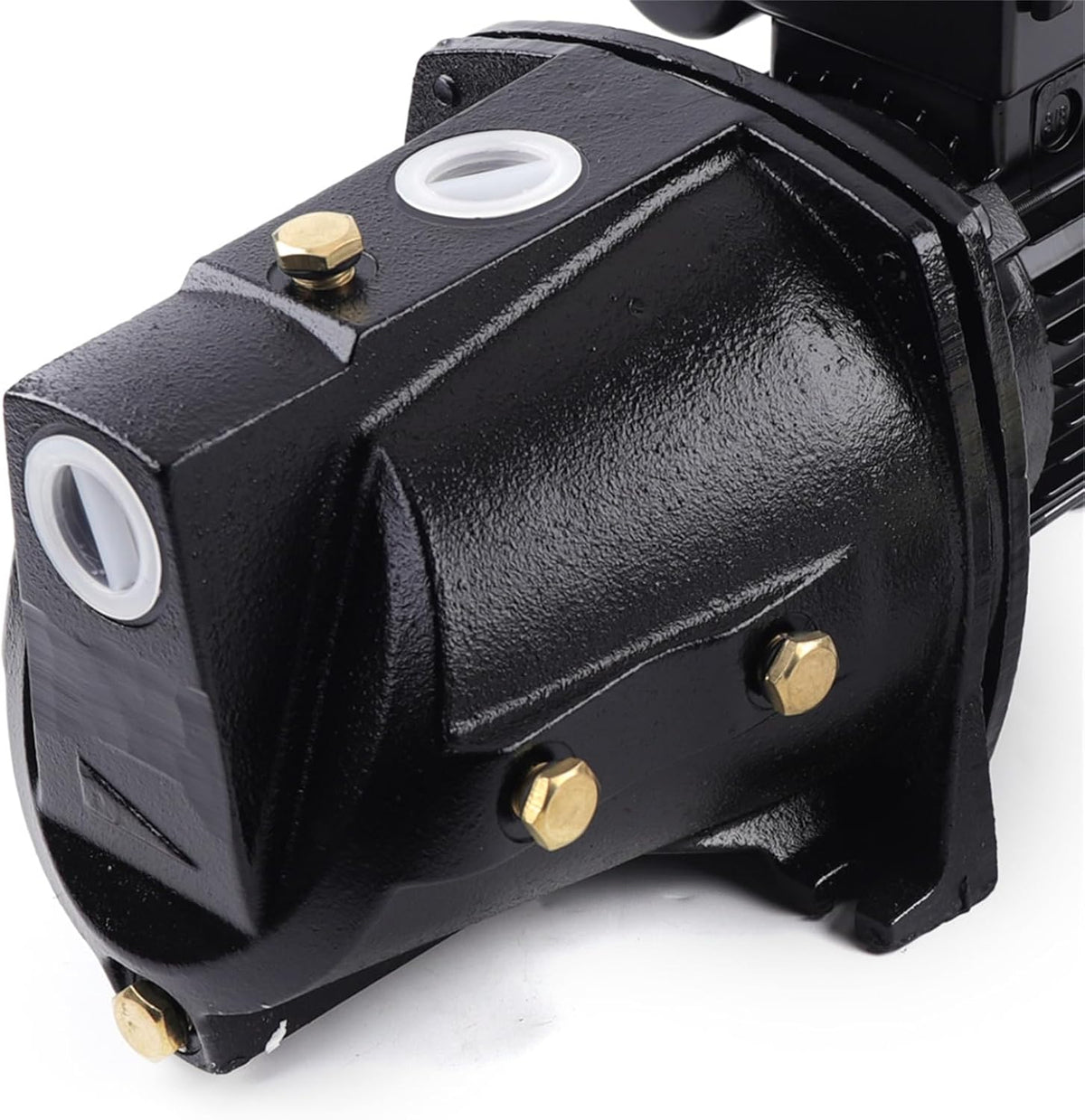 1 HP 750W Well Jet Pump, 110V Cast Iron Shallow Well Jet Pump Q Max 4000L/H(17.5 Gpm) Adjustable Pressure Switch 3420 Rpm Deep Water for Supplying Fresh Water to Large Homes