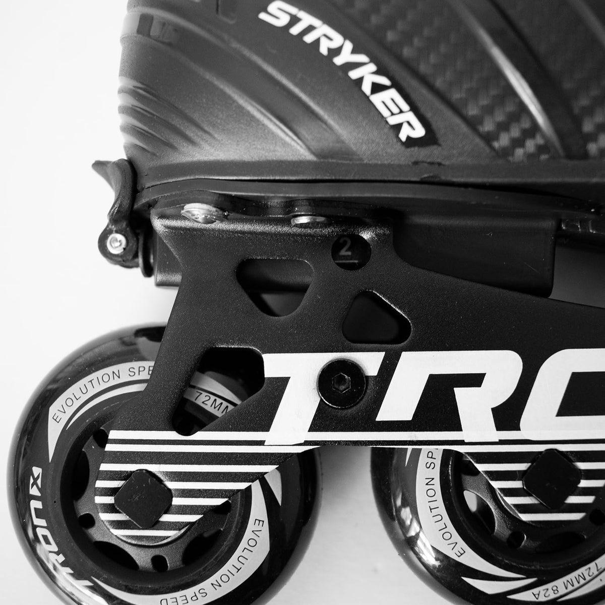 TronX Stryker Adjustable Senior Intermediate Junior Youth Roller Inline Hockey Skates