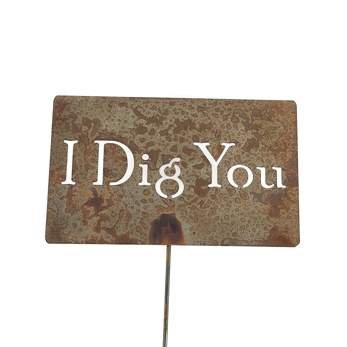 Funny Garden Stake 20 to 33 Inches Tall (Herb Garden, XL 33" Tall)