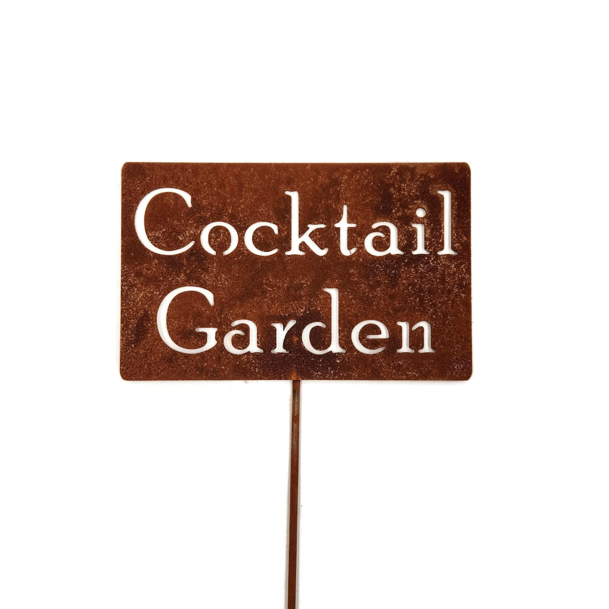 Funny Garden Stake 20 to 33 Inches Tall (Please Don't Die, Large 28" Tall)
