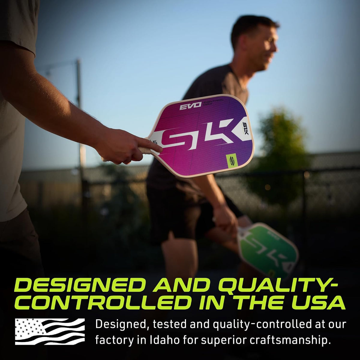 Selkirk Sport SLK Evo Carbon Fiber Pickleball Paddles | Control & Power