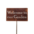 Funny Garden Stake 20 to 33 Inches Tall (The Orchard, Large 28" Tall)