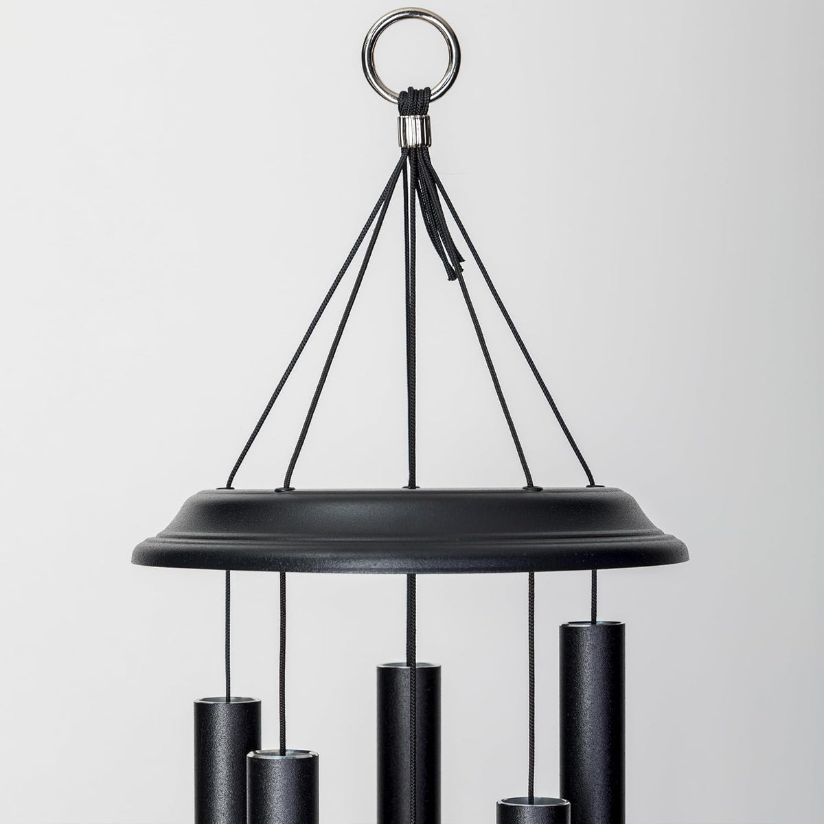 Shenandoah Melodies by Wind River – 29 inch Black Wind Chime for Patio, Backyard, Garden, and Outdoor décor (Aluminum Chime) Made in the USA