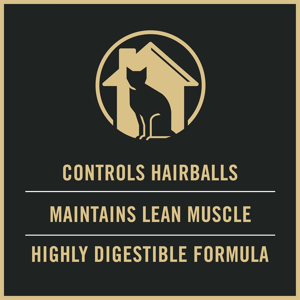 Purina Pro Plan Hairball Management Indoor Dry Cat Food, Turkey, 16 lb Bag