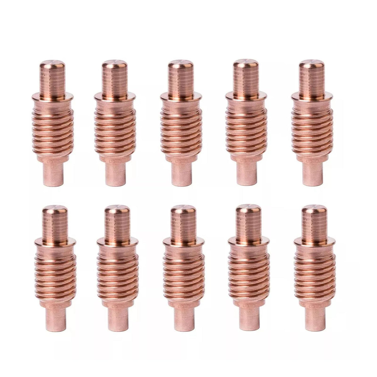 Electrode Nozzle Shield Swirl fit for Lincoln Flexcut 125 LC125 LC125M Plasma cutting torch Consumables (10-PK BK14300-9 Nozzle 85A)