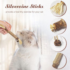 5 Pack King Size Cat Chew Toys - Kitten Teething Toys, Aggressive Chewer & Anxiety Relief
