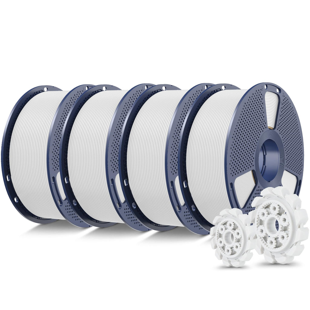SUNLU PLA+2.0 3D Printer Filament, Multicolor, 10-Pack (10KG)