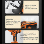 Electric Butchers Cordless Bone Saw Machine, 4000mah Professional Electric Butchers Saw, Handheld Bone Saw Machine for Meat Pork Fish Ribs,1x4000mah
