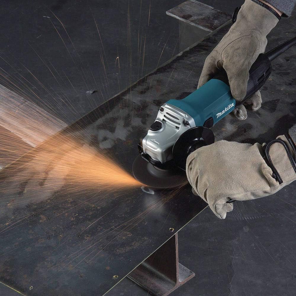 Makita GA4030K-R 4 in. Slide Switch Angle Grinder with Tool Case (Renewed)