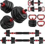 Adjustable Dumbbell set,20/30/45/70/90lbs Free Weight Set