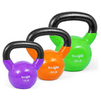 Yes4All Vinyl Kettlebells, Versatile Set
