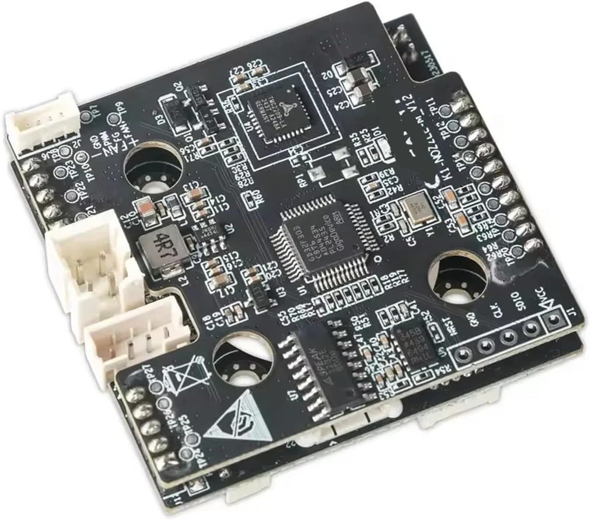 Nozzle PCBA Adapter Board, Extruder Circuit Connection Board and Print Head Interface Replacement Part, Compatible with Creality K1 Max, K1 and K1C 3D Printers