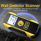 ERICAT Wood Moisture Detector, Wall Detection Scanner with Backlit LCD Display Screen, Three Measurement Modes and High-Precision Sensor, Easy to Use and Auto Calibration, for Wood, Walls, Floor