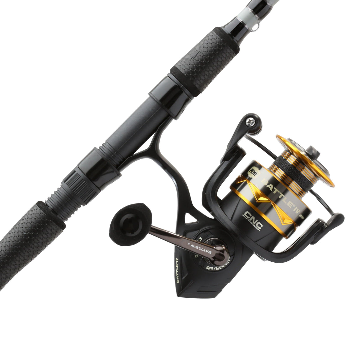 Penn Battle IV Spinning Reel and Fishing Rod Combo