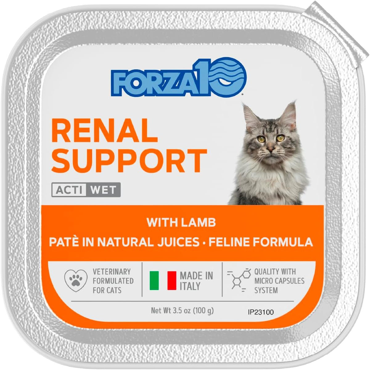 Forza10 - Renal Wet Cat Food for Kidney Support, 3.5 oz, 32-Pack