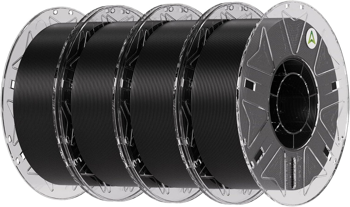 Creality Hyper PLA Filament 1.75mm, Black, 4-Pack, 4KG