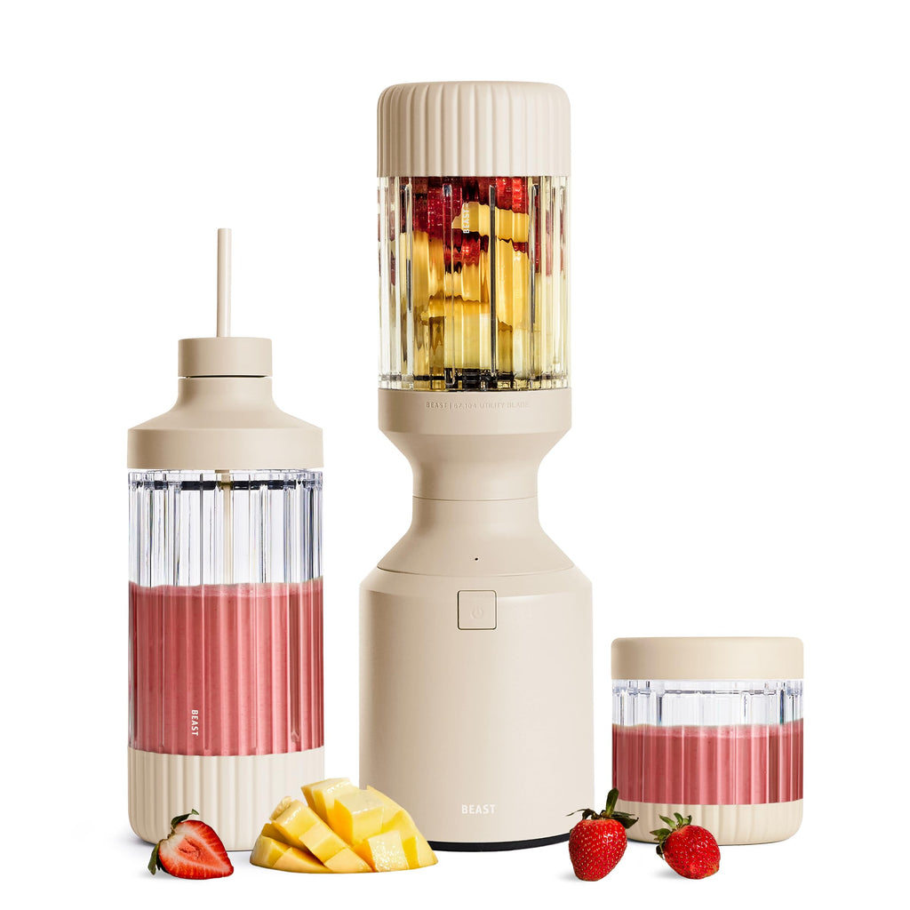 Beast Mega 1200 Plus Countertop Blender, XL Vessel, Sage, 1200W