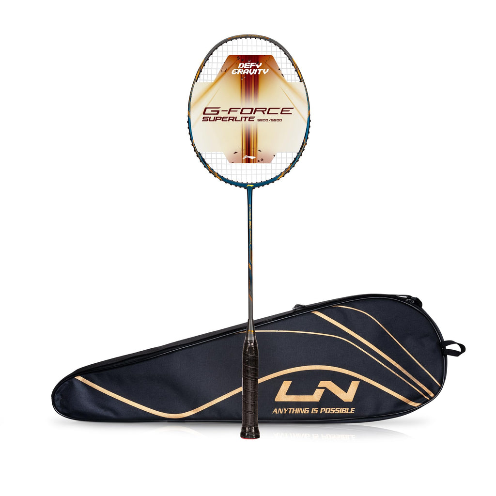 LI-NING G-Force 5900 Superlite Strung Badminton Racquet 5U G6