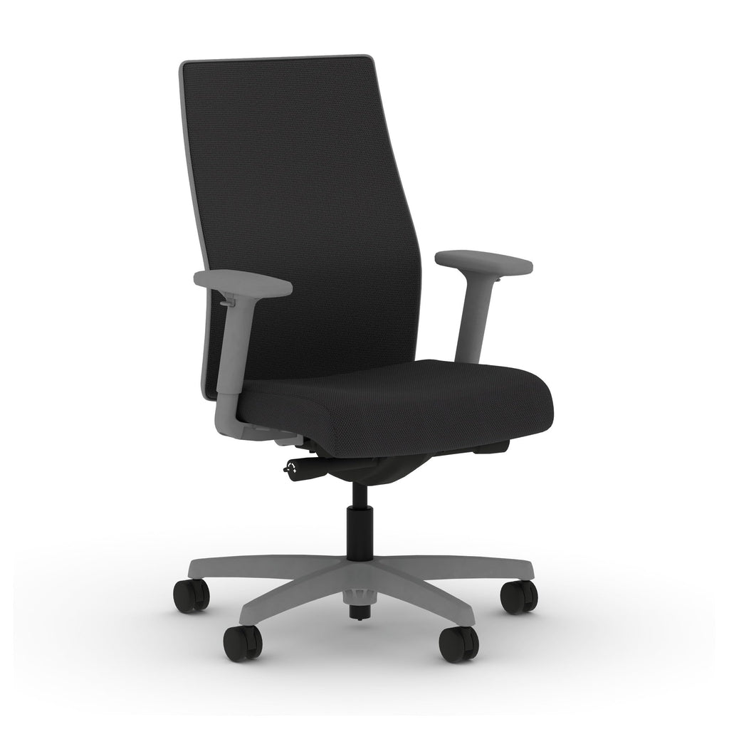 HON Ignition 2.0 Ergonomic Office Chair, Lumbar Support, Desk Chair, Black
