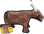 TUFFY® 2 Pack Medium Bull Ultra Durable Plush Dog Toys