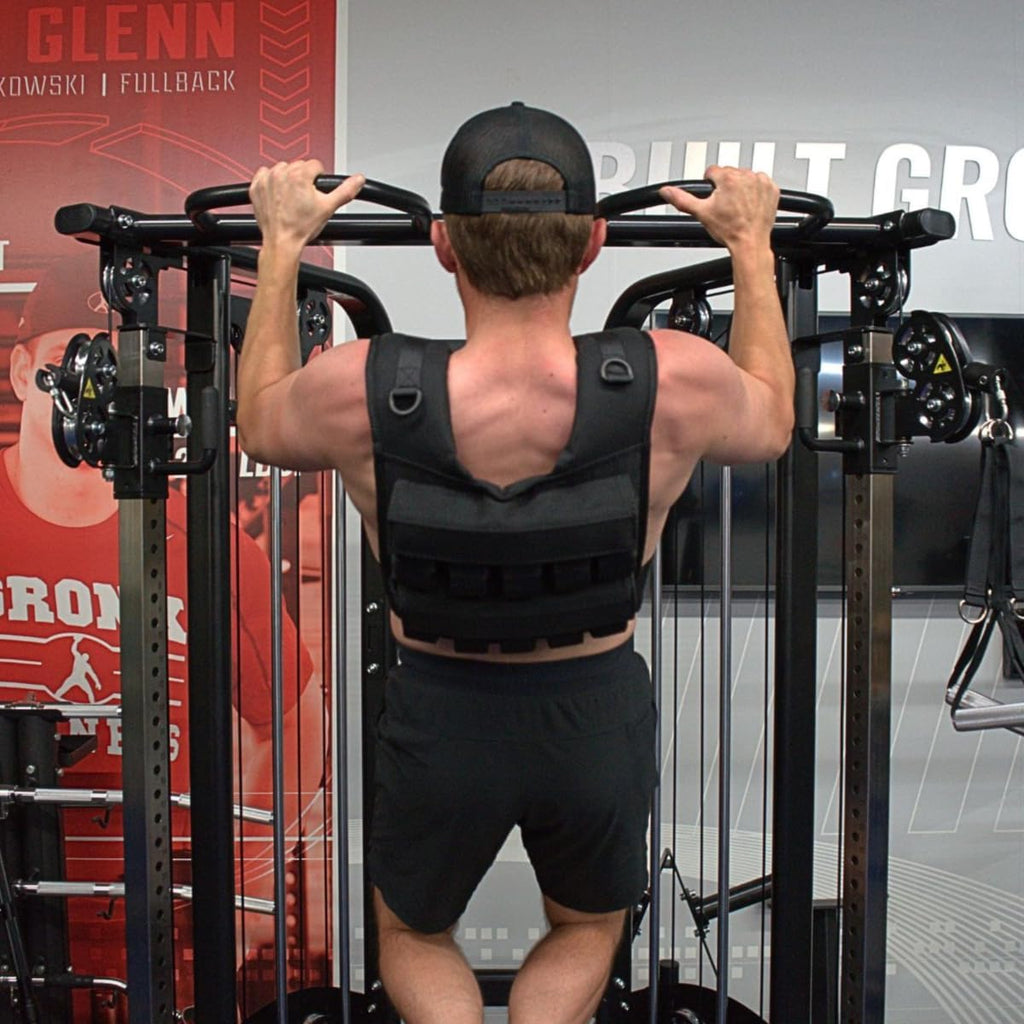 Gronk Fitness Weighted Vest | Adjustable Workout Vest