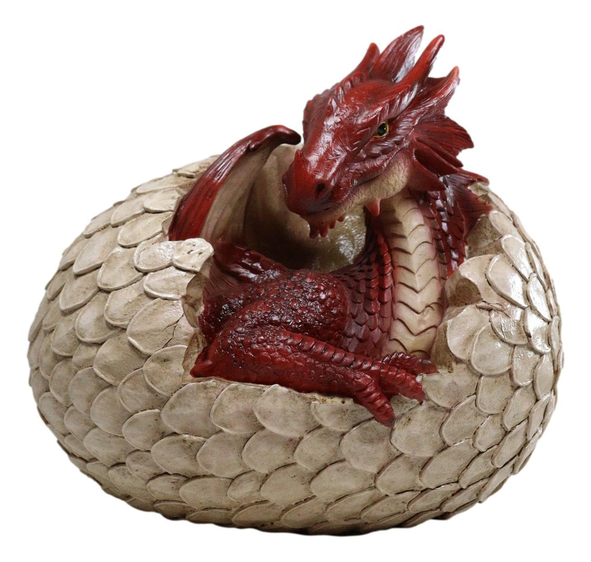Ebros Gift Set of Two Playful Climbing Dragon Babies Planter Pot Mythical Fantasy Home Patio Garden Decor Resin Statue
