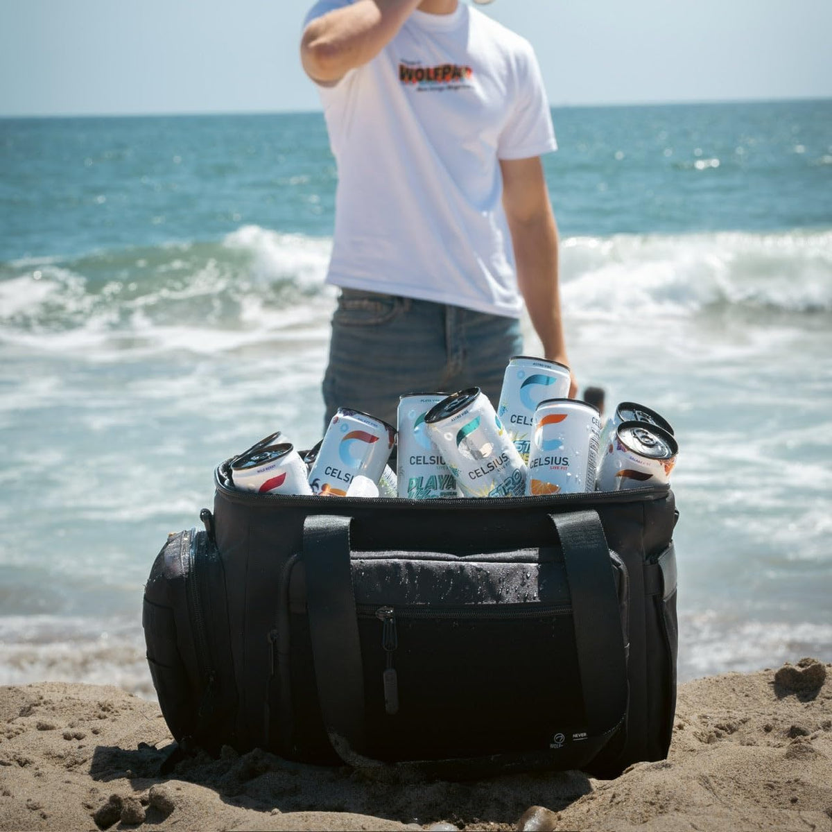 WOLFpak 30L Mega Cooler Bag, All Day Cool, Fits 42 Cans, Patch Ready
