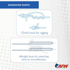 AFW Titanium Tooth Proof, Single Strand Leader Wire