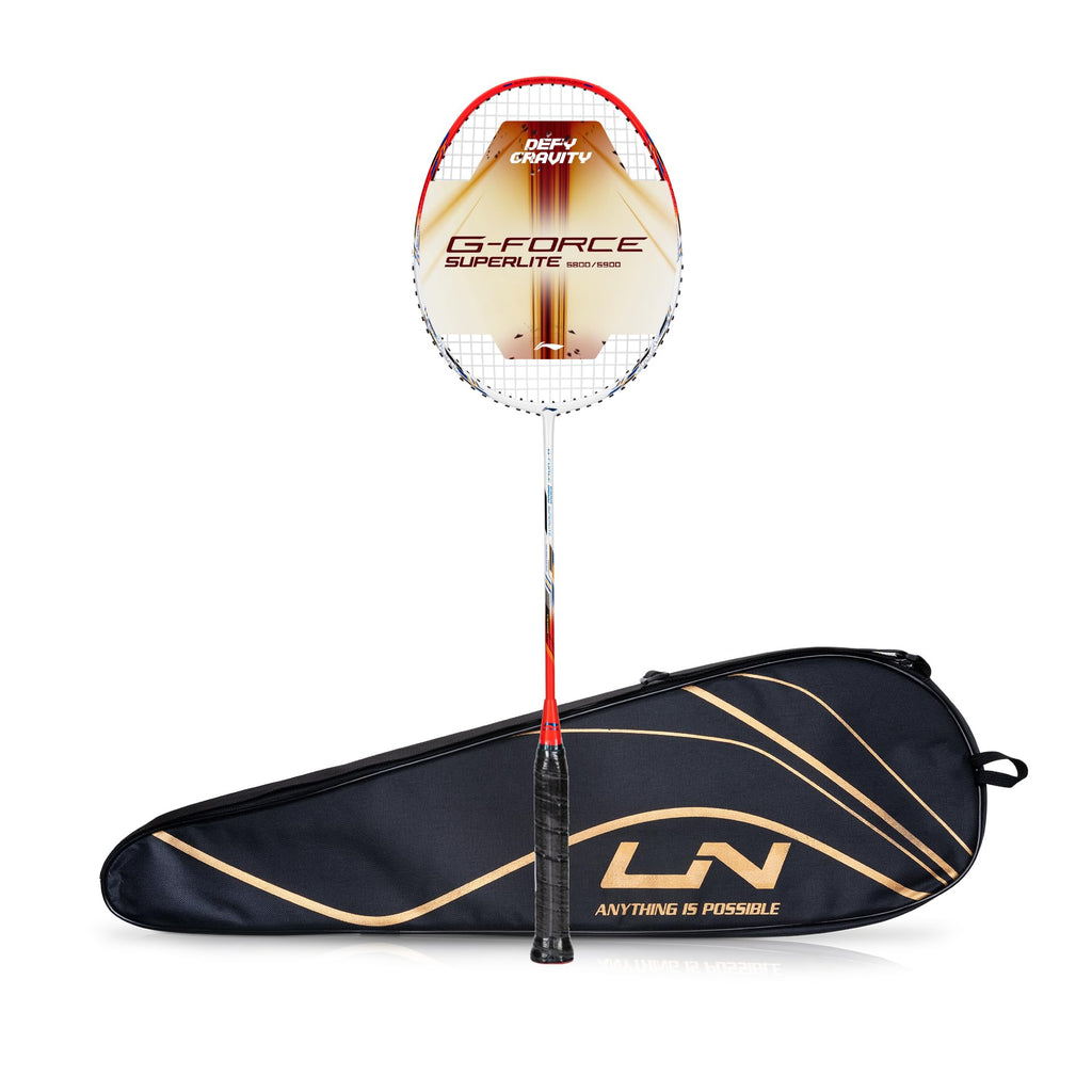LI-NING G-Force 5900 Superlite Strung Badminton Racquet 5U G6