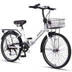 AVASTA Quartet Folding Bike, 20/24 Inch, 7-Speed, Dual Brakes