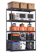 VEVOR Storage Shelving Unit 5-Tier Adjustable 2000 lbs Capacity 60"x24"x78"