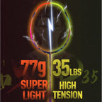 Kawasaki Professional Badminton Racket 35lbs High Tension 5U Ultra-Light 40T High Modulus Graphite Attack Type Lightweight Racket NEZHA 35