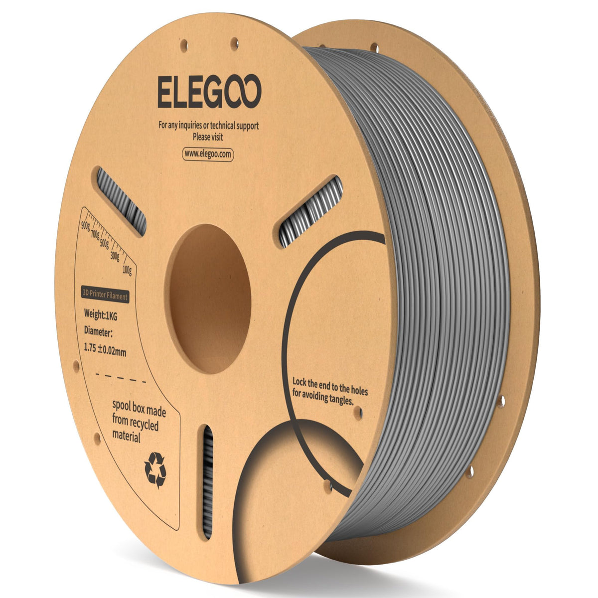 ELEGOO PLA 3D Printer Filament 1.75mm Bundle Multicolors 10KG