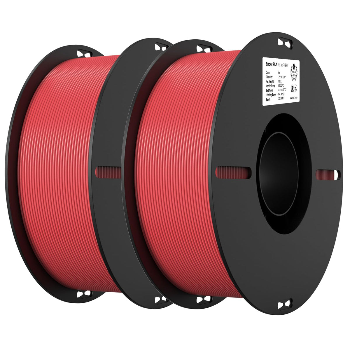 Creality PLA 3D Printer Filament, Multicolor, 12-Pack, 12KG Total
