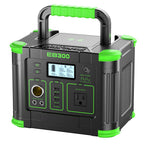 500W Portable Power Station 519.48Wh Outdoor Solar Generator Backup Battery