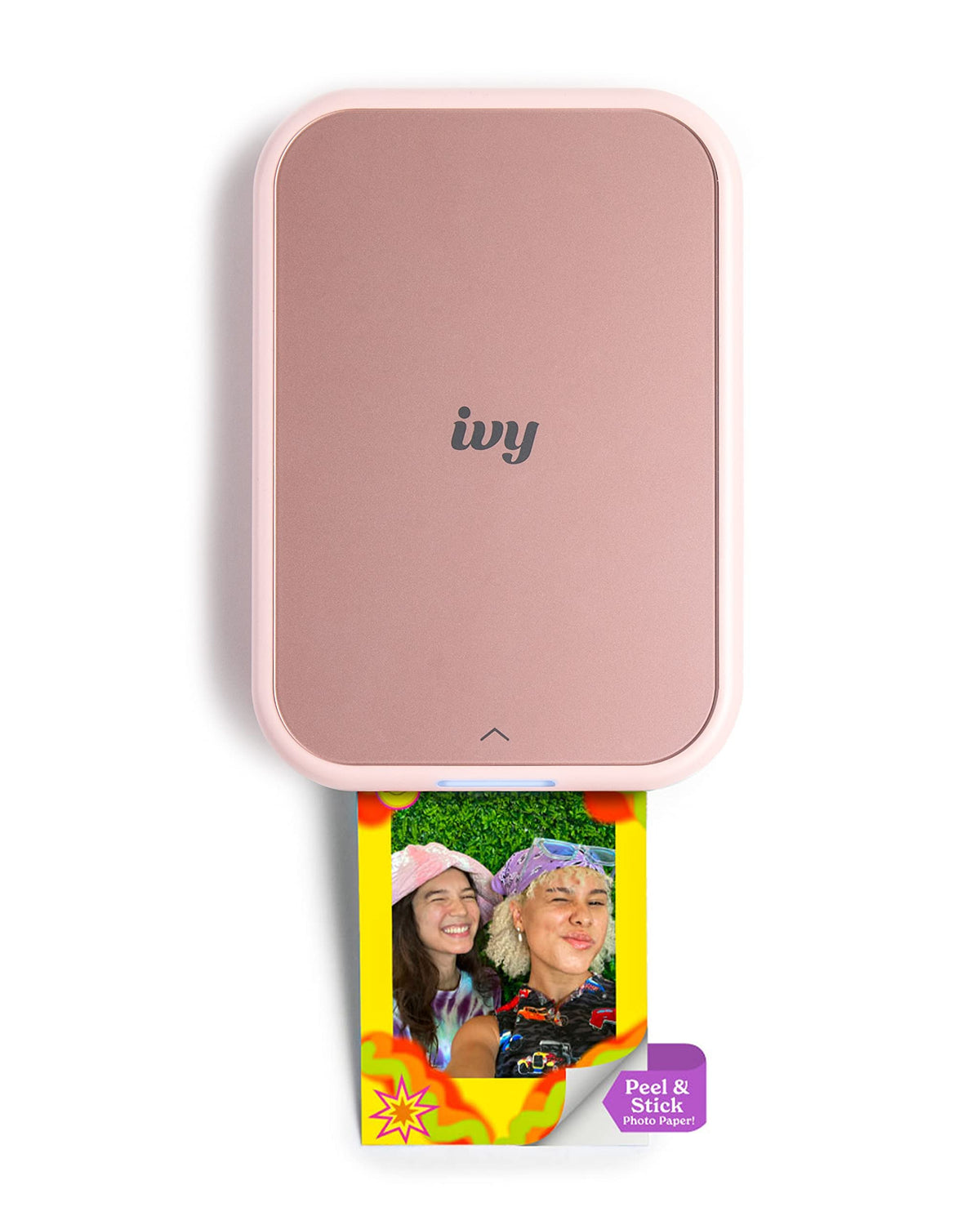 Canon Ivy 2 Mini Photo Printer, Print from Compatible iOS & Android Devices, Sticky-Back Prints, Pure White