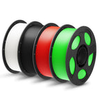 ANYCUBIC PLA Plus (PLA+), 3D Printer Filament 1.75mm Bundle, High Toughness, 1KG Spool, Black, White, Texture Grey, Pink, Red, Blue, Green, Orange, Yellow, Purple, 10KG in Total