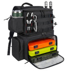 MATEIN Fishing Backpack, Tackle Storage Bag with Rod Holders & Cooler