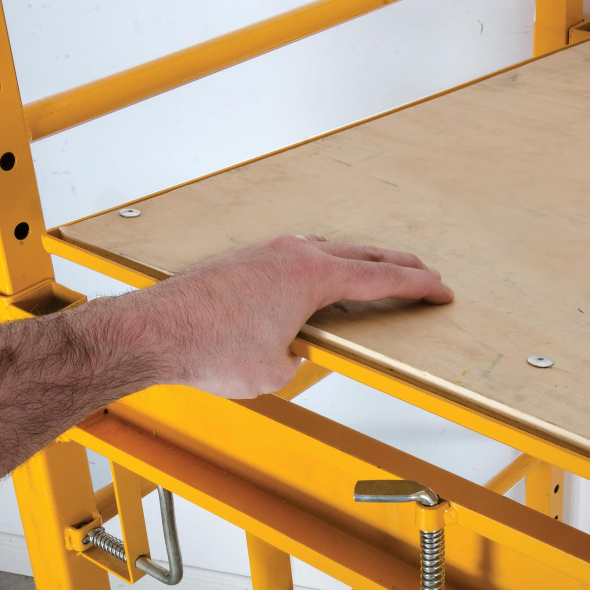 Metaltech Scaffolding Platform with Trap Door - 67in.W x 29in.D, Model Number I-CISPT