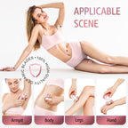 SHPAVVER Electric Razors for Women Legs: 7D Floating Head Electric Shaver - IPX7 Waterproof Wet Dry Hair Remover - LED Display & Travel Lock for Body Face Bikini (Light Pink)
