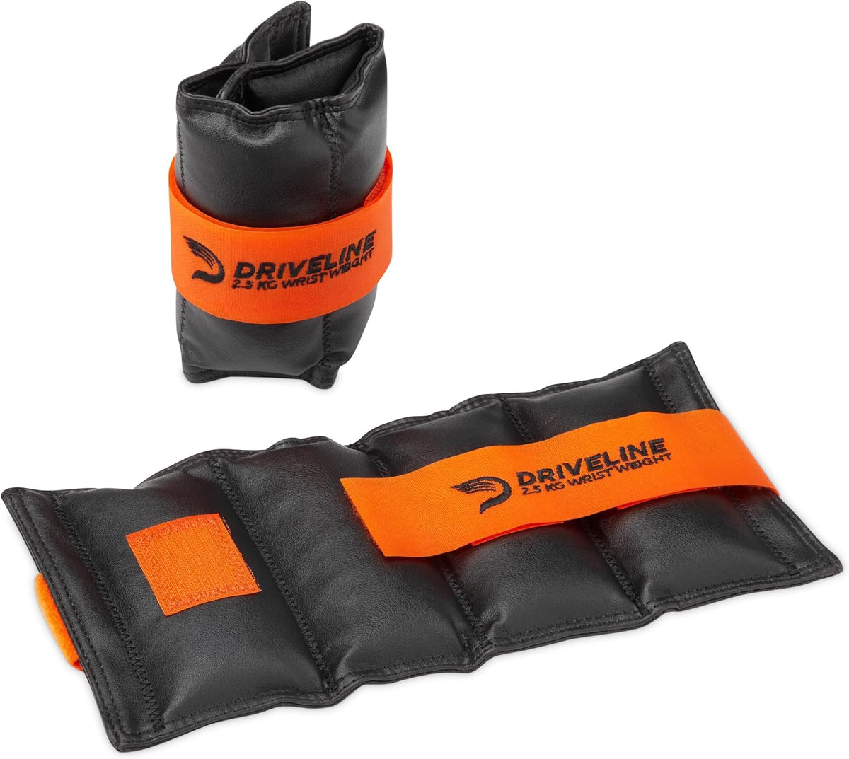 Driveline Baseball Leather Wrist Weight 2-Pack (2.5 kg or 5 kg) Premium Weights for Arm Strength and Pitching Mechanics Training