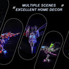 Mostarle Titan Stinger 3D Metal Puzzle Kit for Adults 621 Pieces