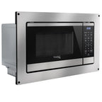 RecPro RV Air Fry Microwave 1.0 Cu Ft, 900W Black