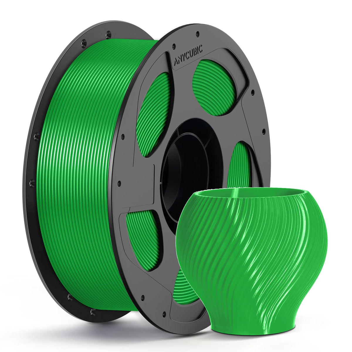 ANYCUBIC PETG Filament 1.75mm, Multicolor Bundle 10KG, Reusable Spool