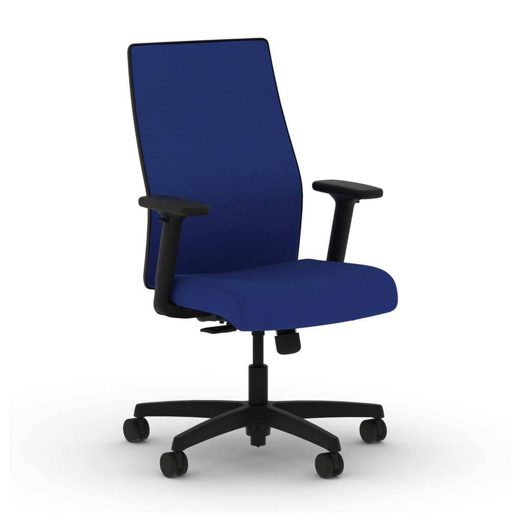 HON Ignition 2.0 Ergonomic Office Chair, Lumbar Support, Desk Chair, Black